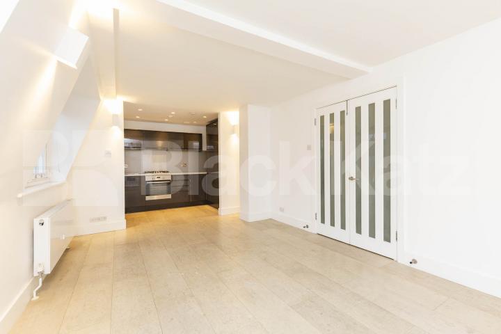 modern and bright 1 bedroom within a office conversion with a private terrace Berry Street, Clerkenwell